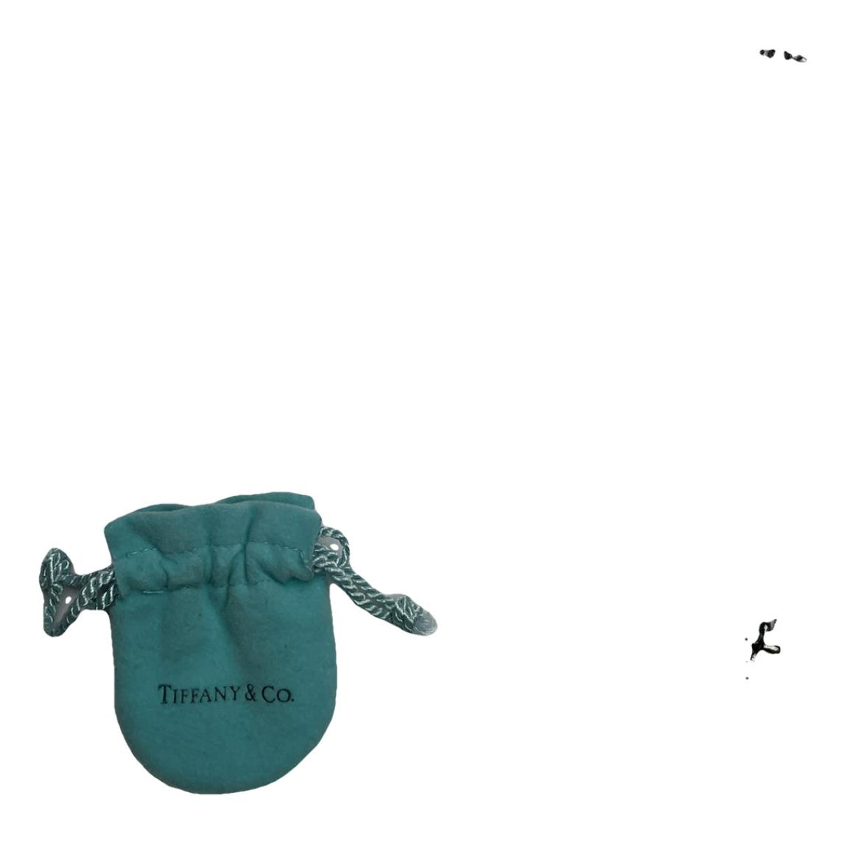 Tiffany & Co Anthracite Silver Necklace image 1