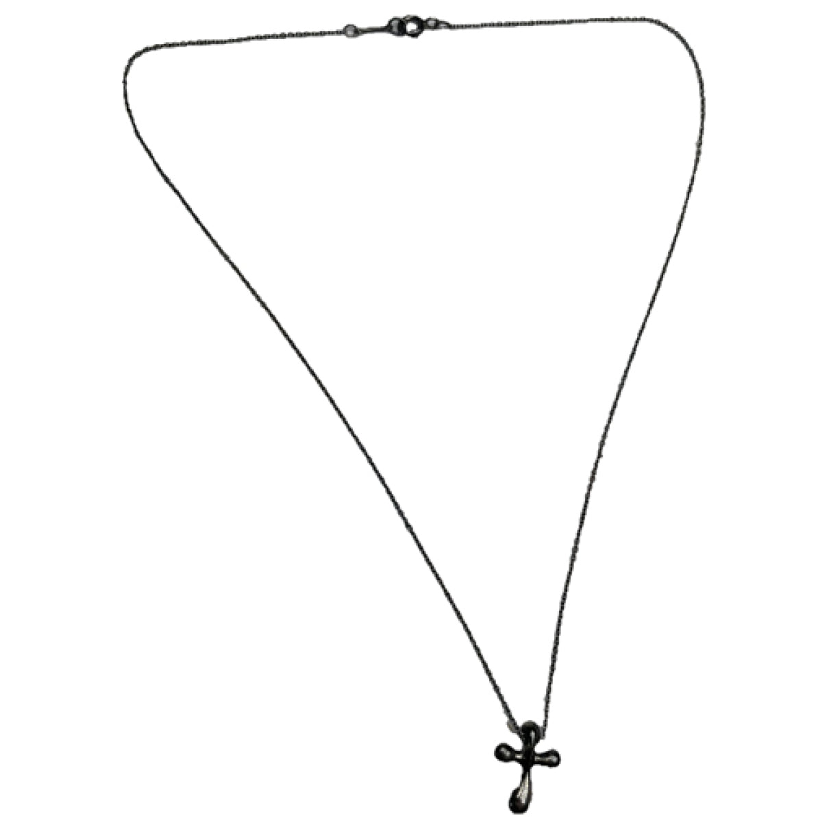 Tiffany & Co Anthracite Silver Necklace image 2