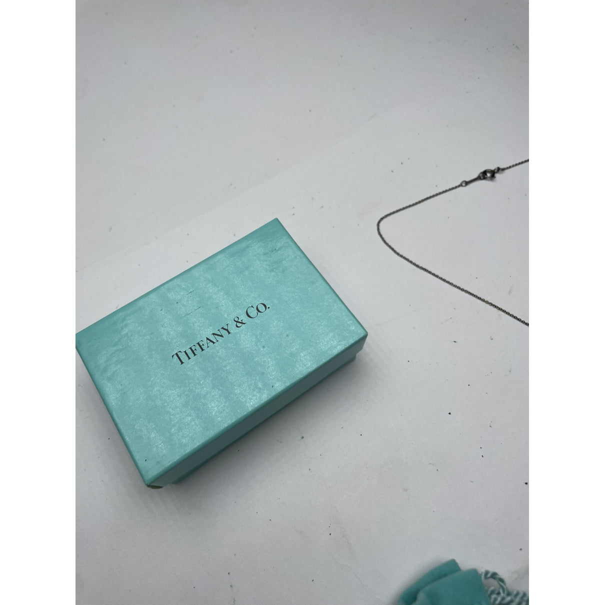 Tiffany & Co Anthracite Silver Necklace image 4