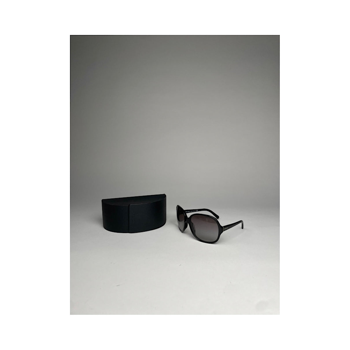 Prada Black Plastic Sunglasses image 2