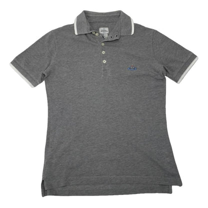 Vivienne Westwood Grey Cotton Polo Shirt image 1