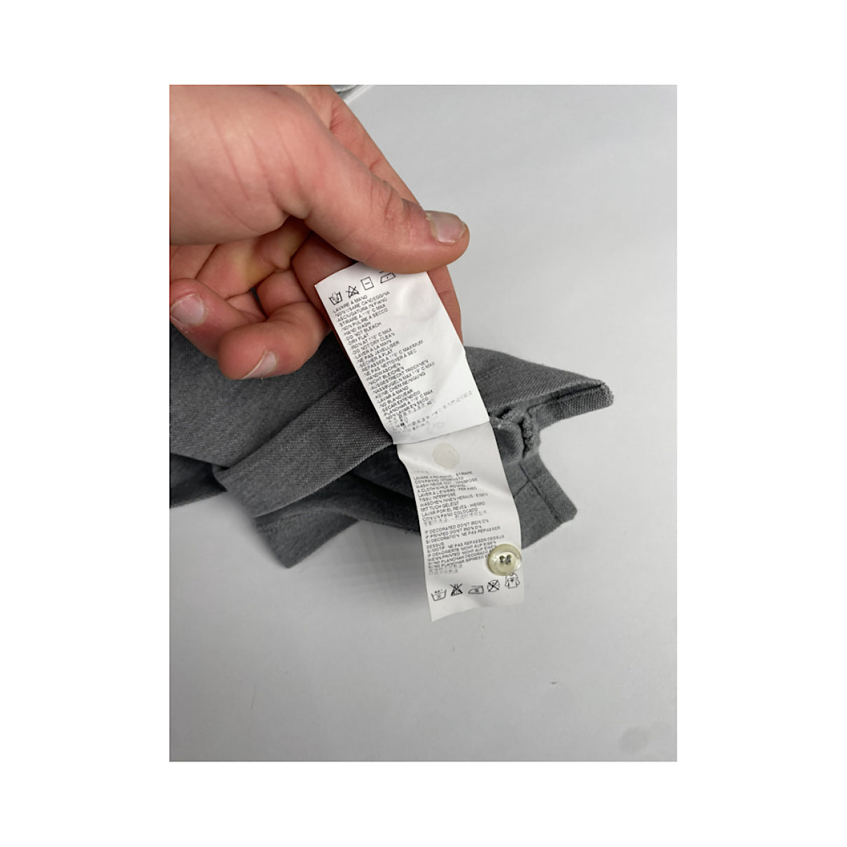 Vivienne Westwood Grey Cotton Polo Shirt image 5