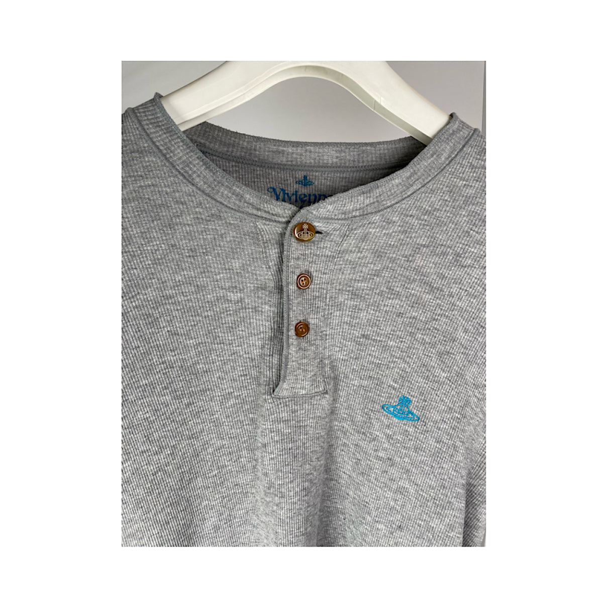 Vivienne Westwood Grey Cotton Top image 4