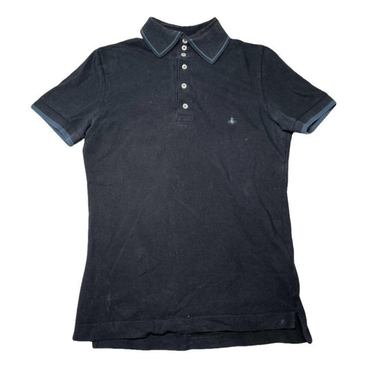Vivienne Westwood Navy Cotton Polo Shirt image 1