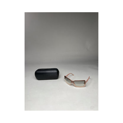 Chanel Pink Plastic Sunglasses image 3