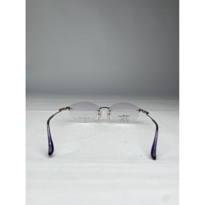 Non Signé / Unsigned Purple Metal Sunglasses image 3