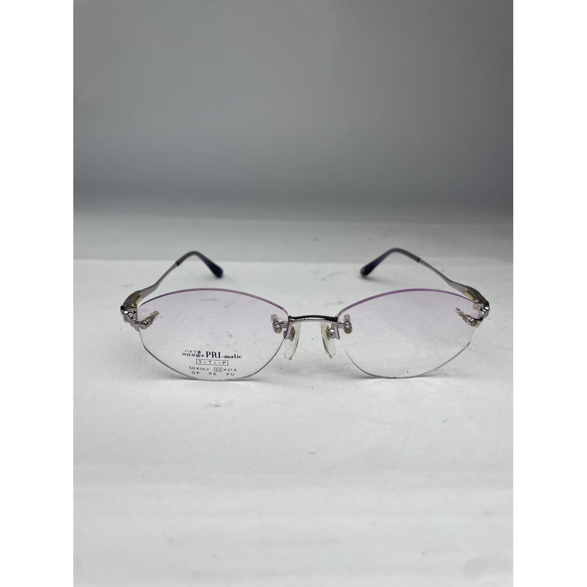 Non Signé / Unsigned Purple Metal Sunglasses image 4