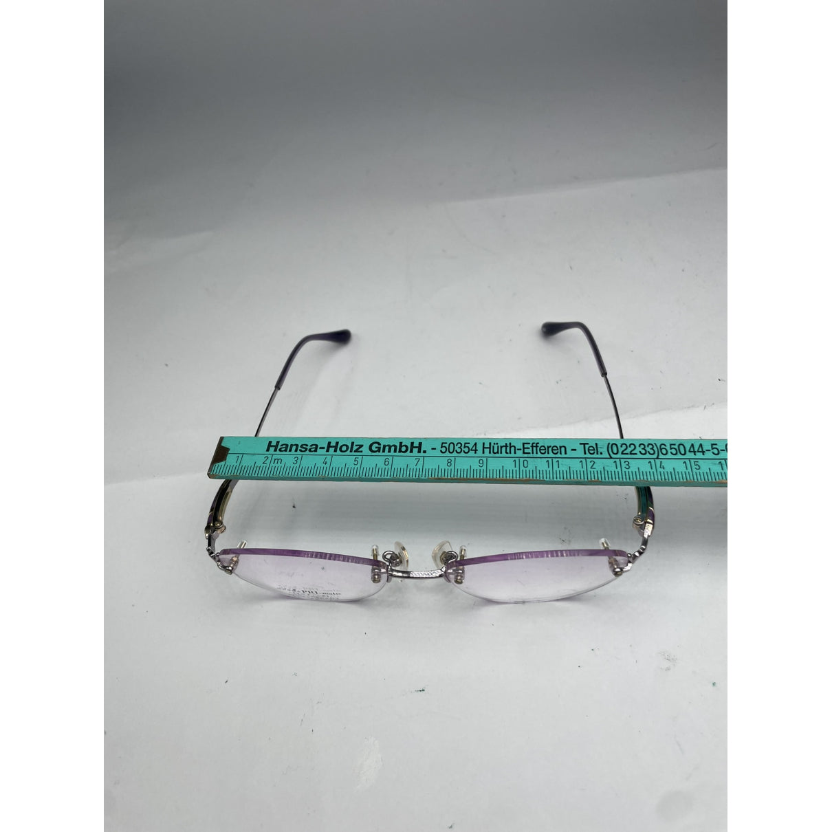 Non Signé / Unsigned Purple Metal Sunglasses image 5