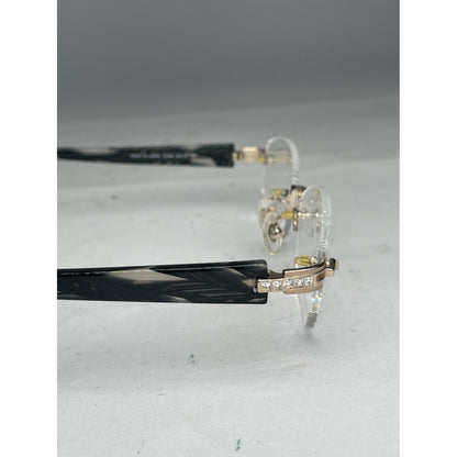 Non Signé / Unsigned Black Plastic Sunglasses image 4