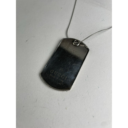 Gucci Dog Tag Necklace image 2