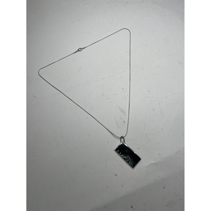 Hermès Silver Steel Necklace image 3