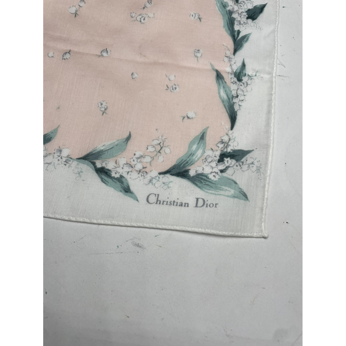 Dior Pink Silk Scarf image 2