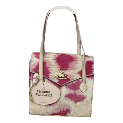 Vivienne Westwood Pink Fur Handbag image 1