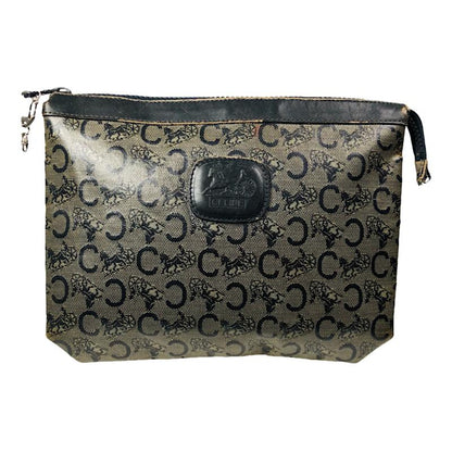 Celine Black Leather Clutch Bag image 1