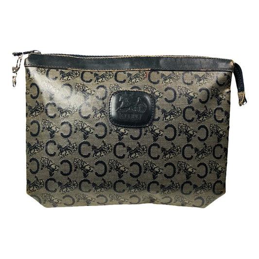 Celine Black Leather Clutch Bag image 1