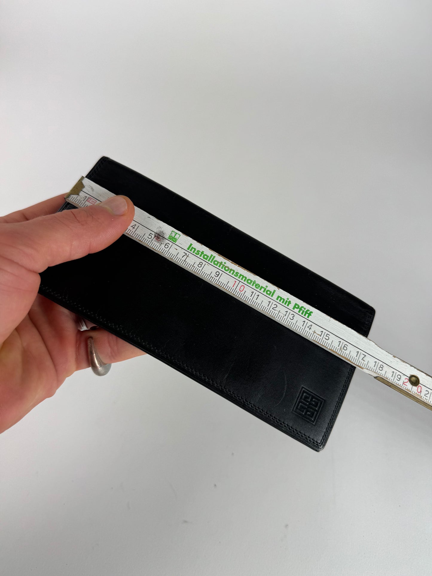 Vintage  Givenchy Leather Card Holder / ID holder black