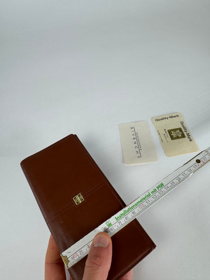 Vintage Givenchy Leather card holder / ID Holder Brown
