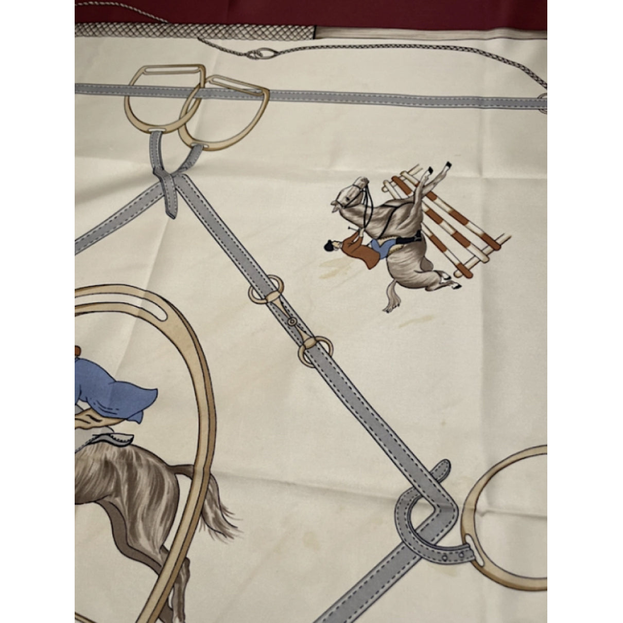 Celine Anneaux de foulards Multicolour Silk Scarf image 4