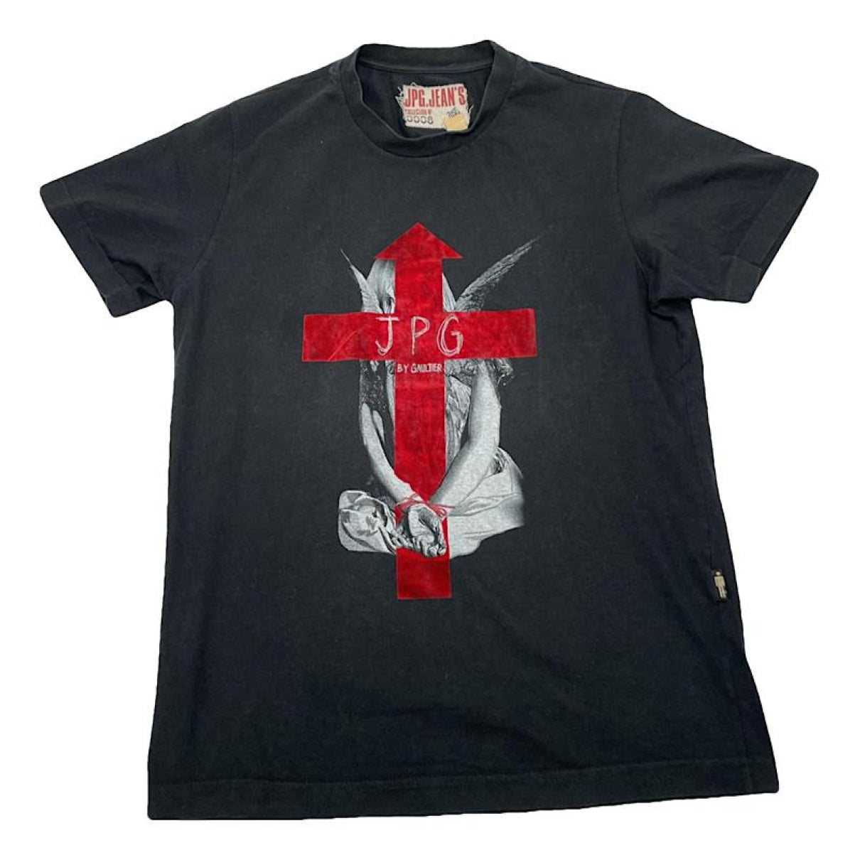 Jean Paul Gaultier Black Cotton T-shirt image 1