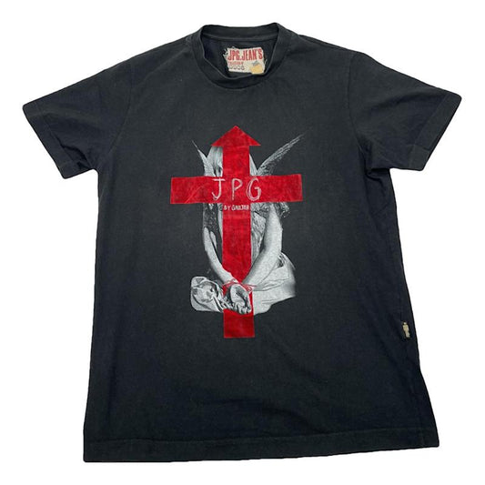 Jean Paul Gaultier Black Cotton T-shirt image 1