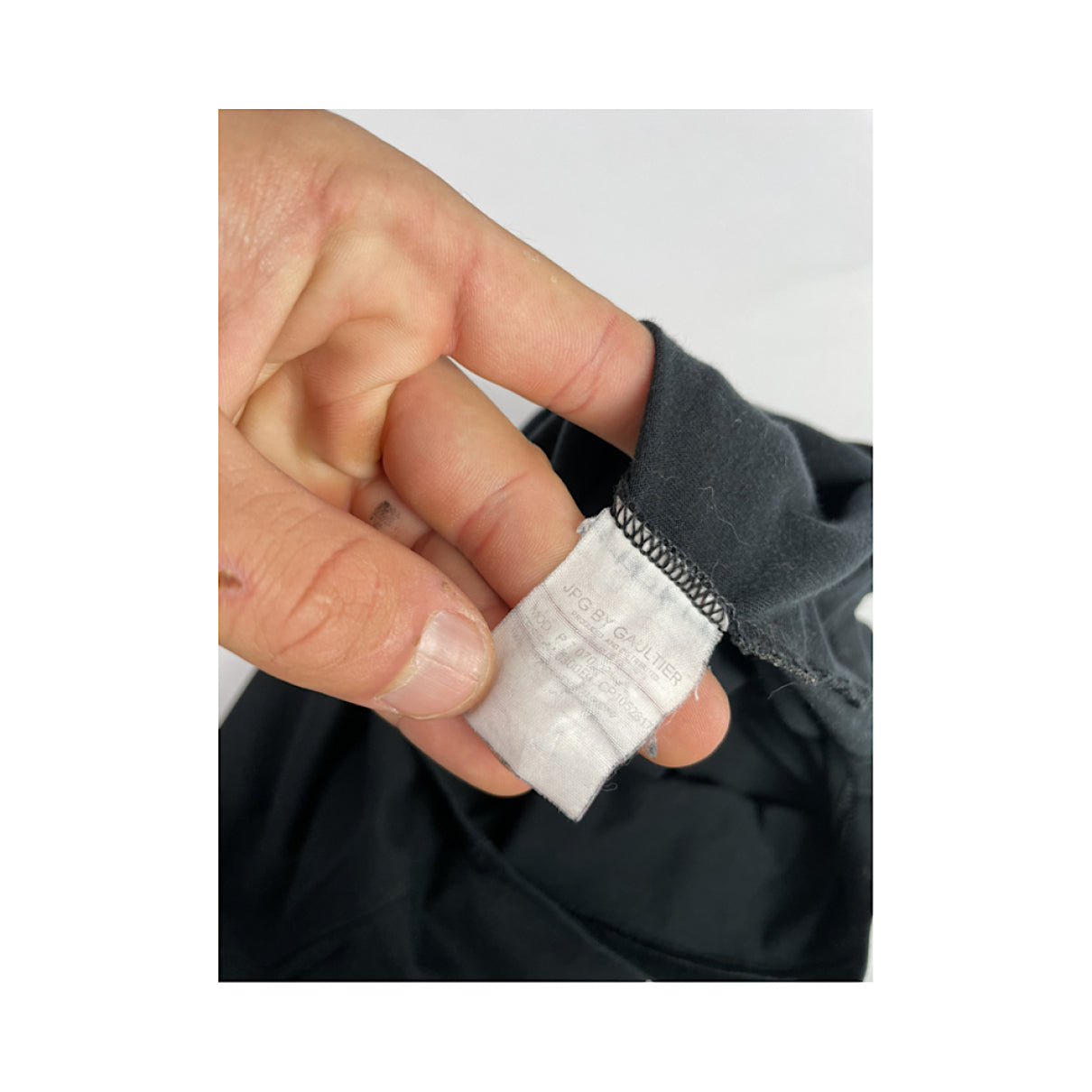 Jean Paul Gaultier Black Cotton T-shirt image 2