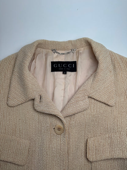 Vintage Gucci Trenchcoat Beige M