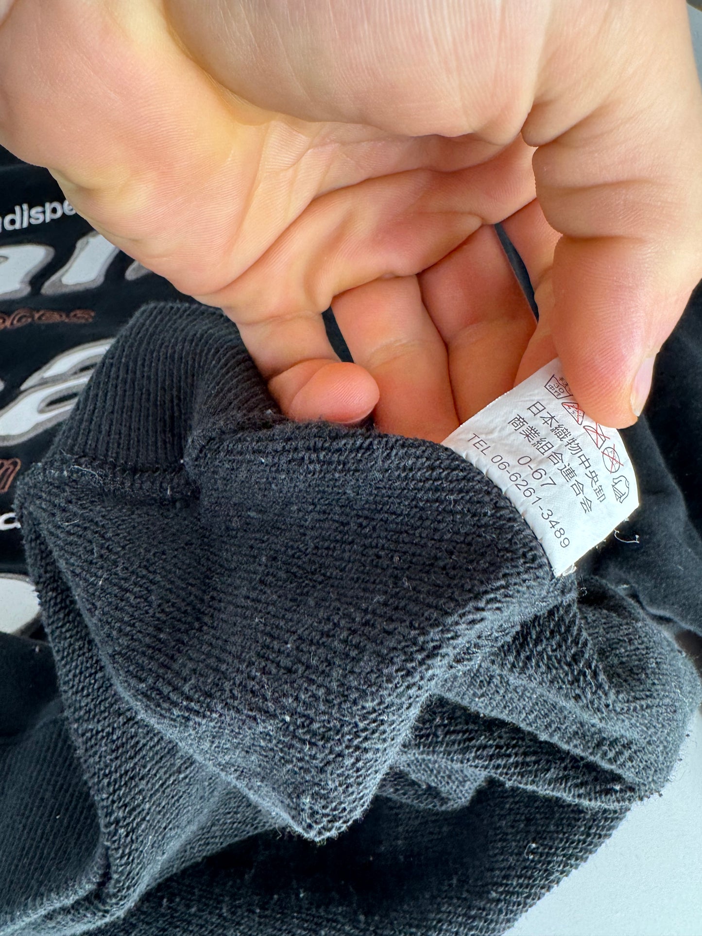 Vintage Kansai Yamamoto Crewneck Men’s Sweater Black L