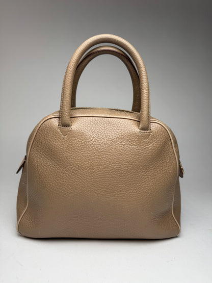 Vintage Celine Paris Leather Bag Lightbrown