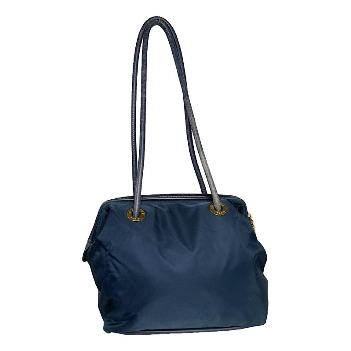 Celine Navy Polyester Handbag image 1
