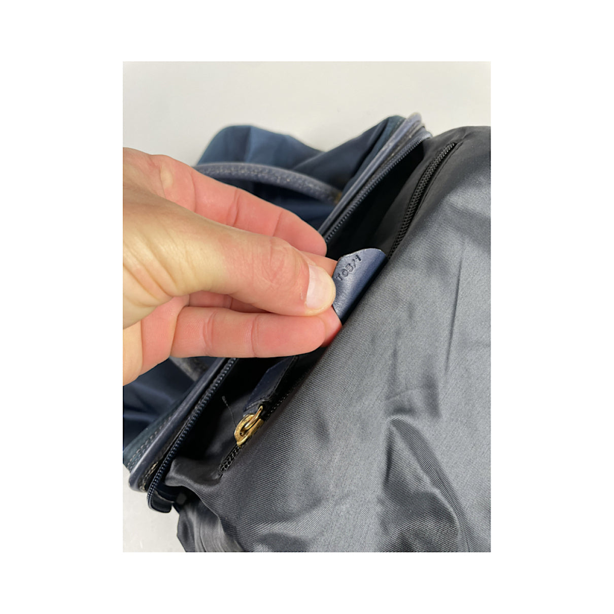 Celine Navy Polyester Handbag image 4