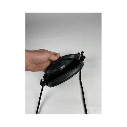 Fendi Baguette Black Leather Handbag image 3