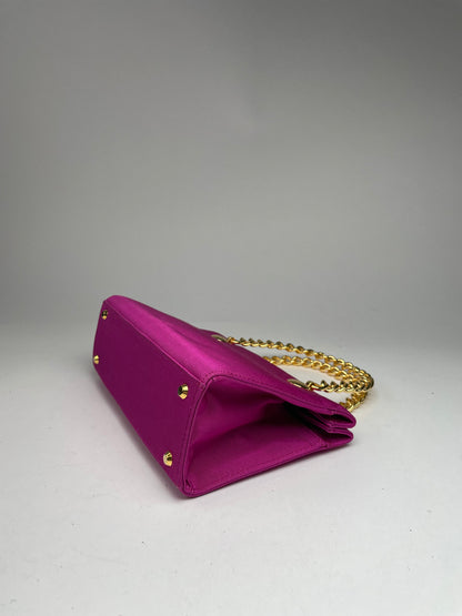 Vintage Givenchy Canvas Whip Bag Purple