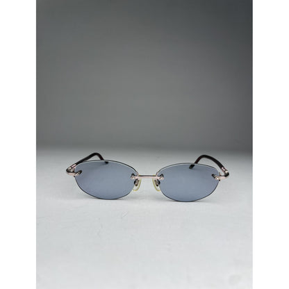 Celine Blue Metal Sunglasses image 2