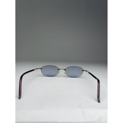 Celine Blue Metal Sunglasses image 4