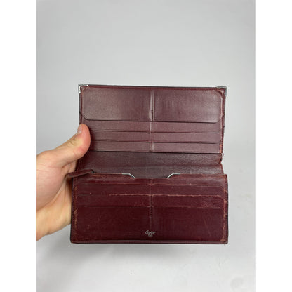 Cartier Black Patent Leather Wallet image 3