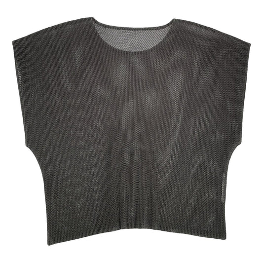 Pleats Please Anthracite Synthetic Top image 1