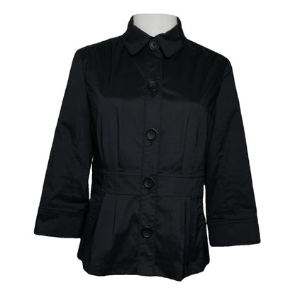 Courrèges Black Polyester Trench Coat image 1