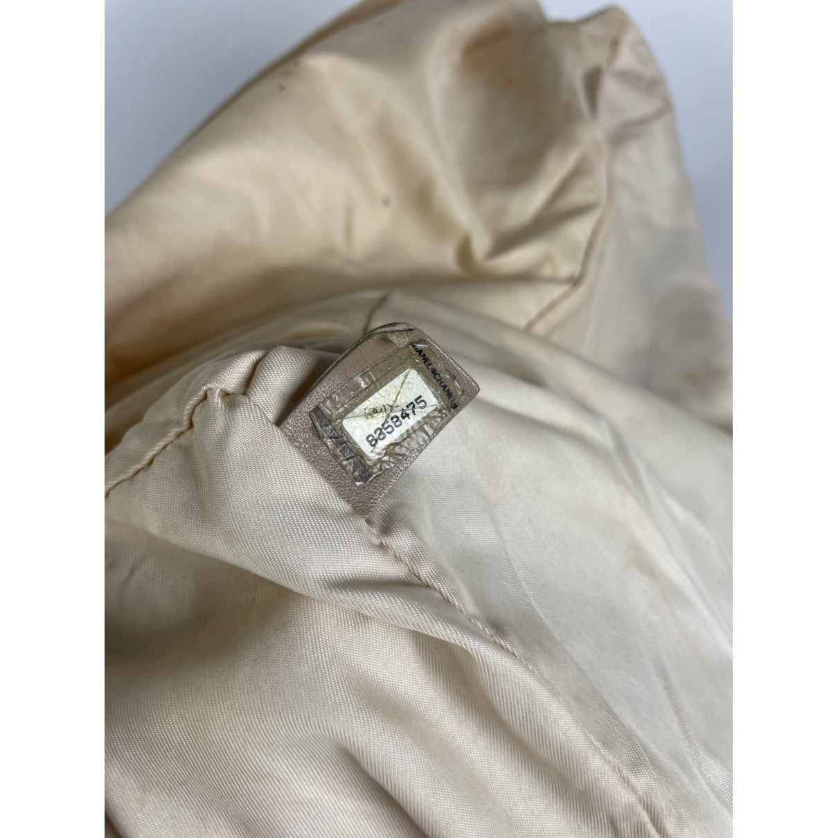 Chanel Beige Polyester Handbag image 3