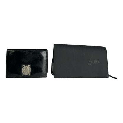 Jean Paul Gaultier Black Patent Leather Purse image 1