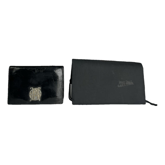 Jean Paul Gaultier Black Patent Leather Purse image 1