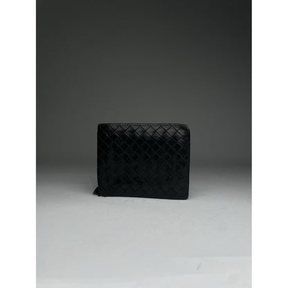 Bottega Veneta Black Leather Purse image 2