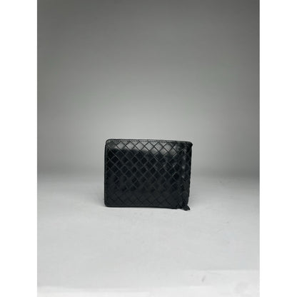 Bottega Veneta Black Leather Purse image 3
