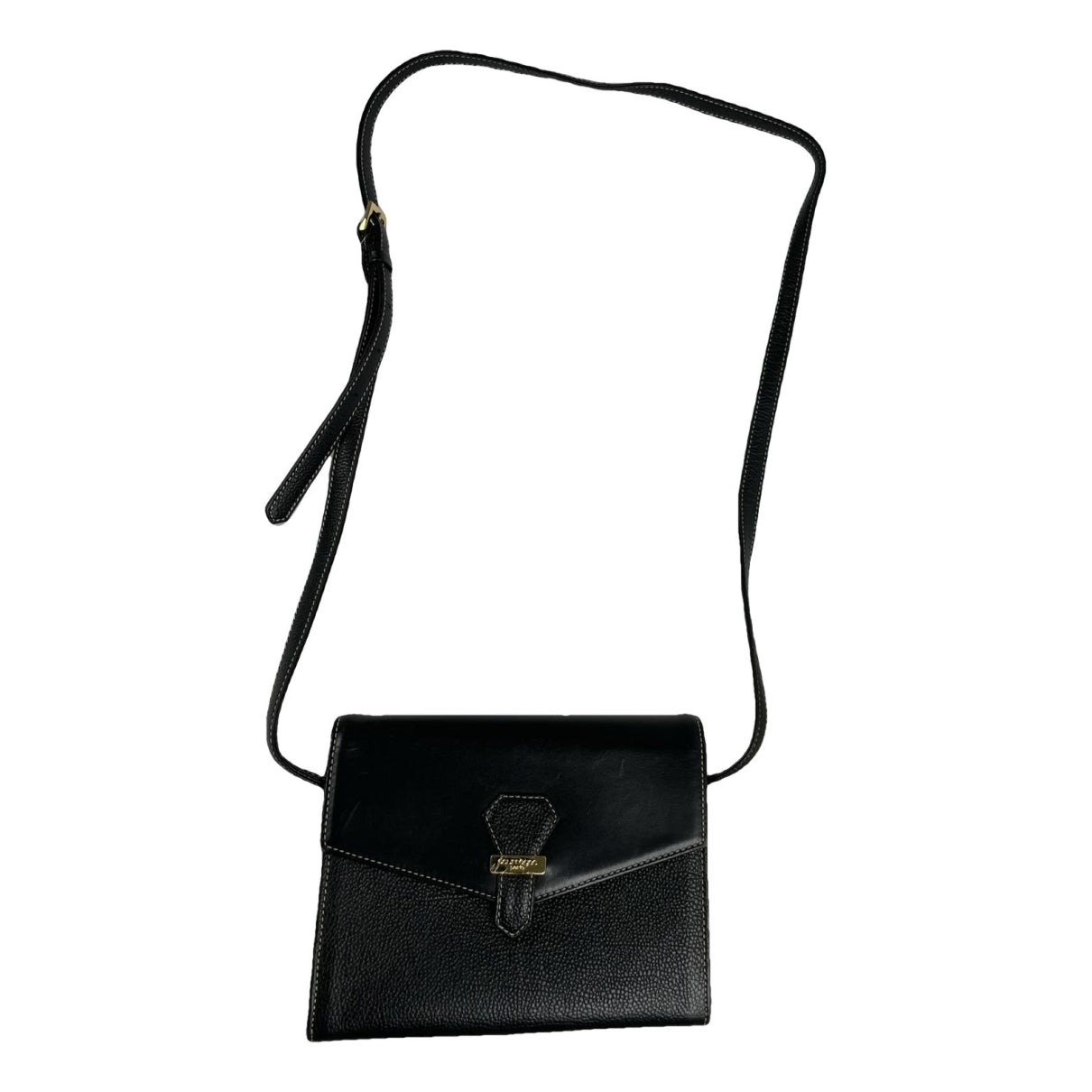 Courrèges Black Leather Handbag image 1