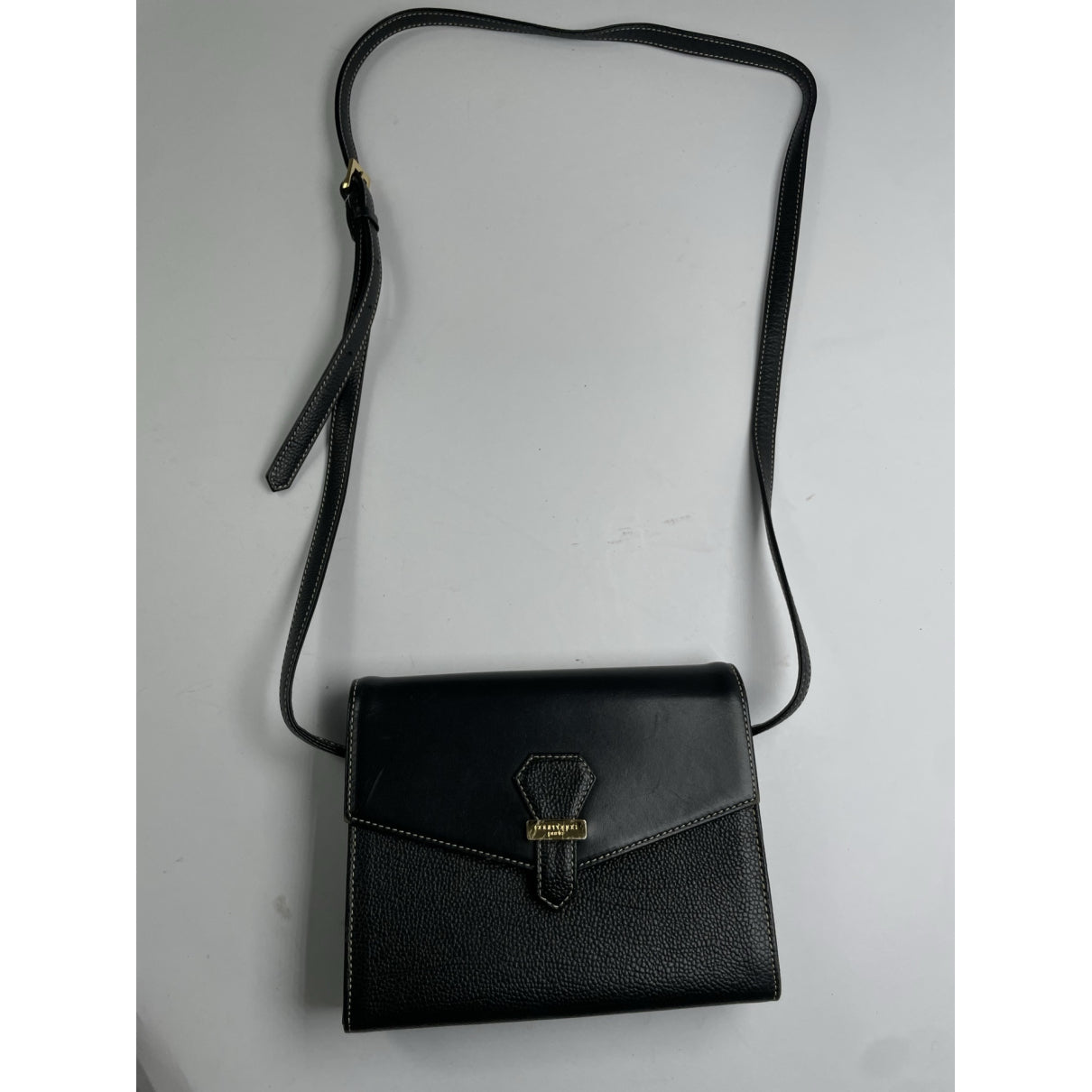 Courrèges Black Leather Handbag image 2