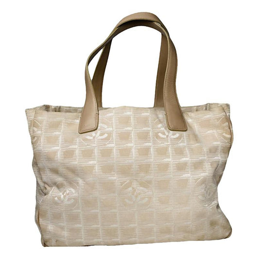Chanel Beige Polyester Handbag image 1