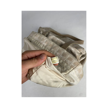 Chanel Beige Polyester Handbag image 3