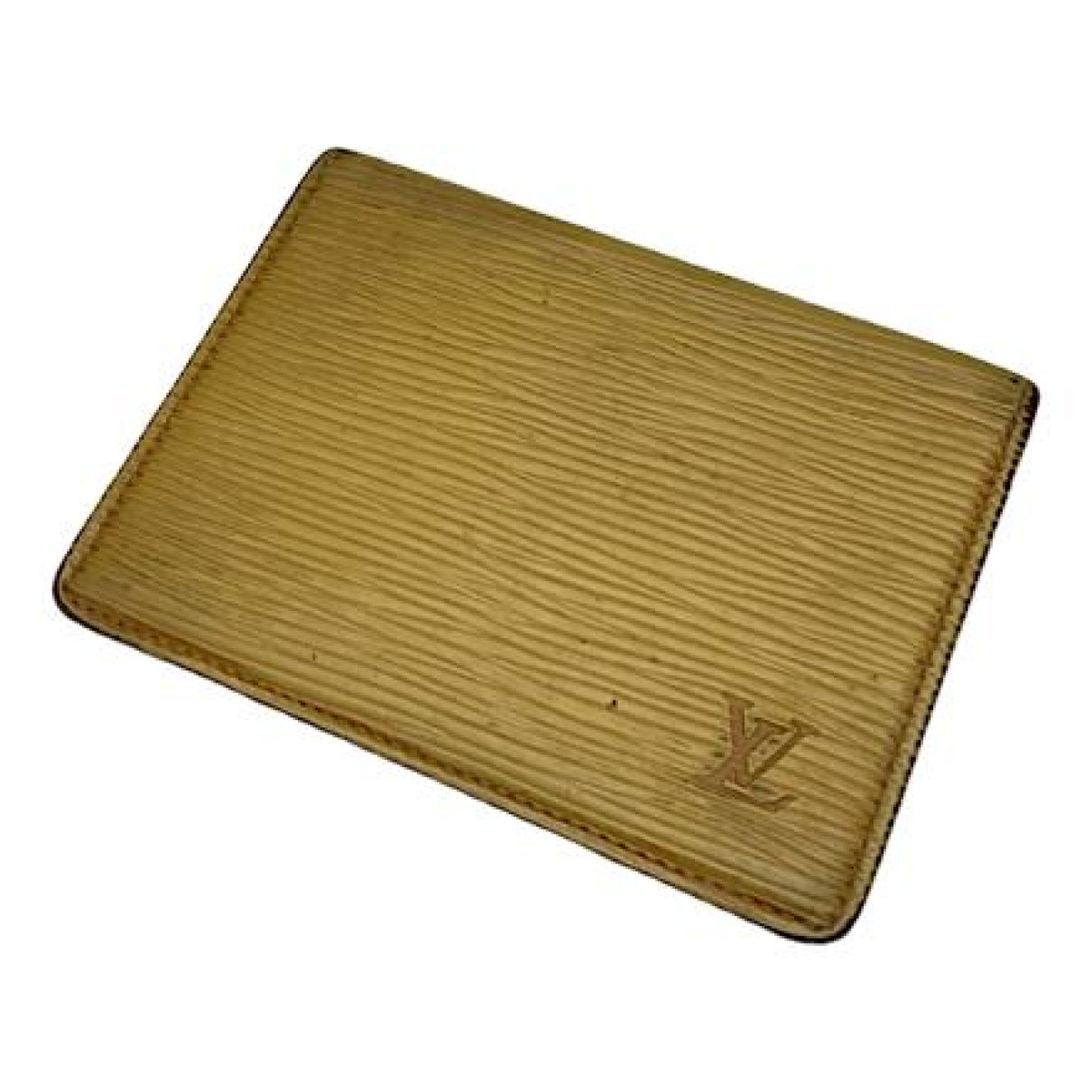 Louis Vuitton Yellow Leather Purse image 1