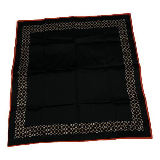 Celine Black Silk Scarf image 1