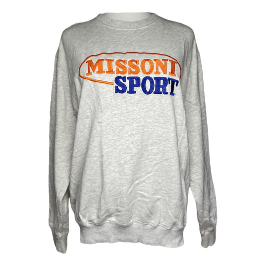 Missoni Silver Cotton Knitwear & Sweatshirt image 1