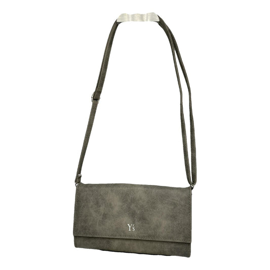Y's Grey Suede Handbag image 1